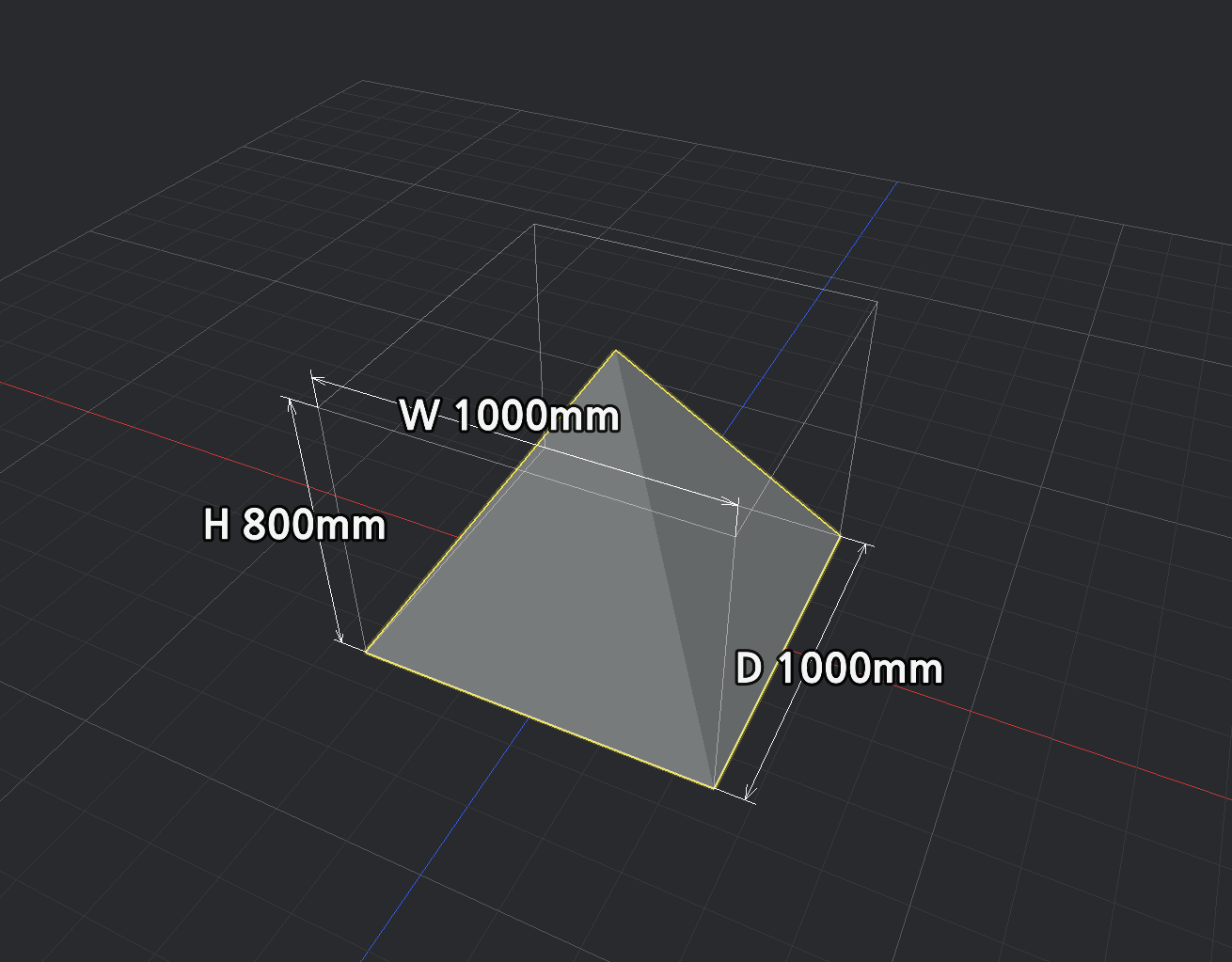OBJ Mesh 생성 직후 Preview