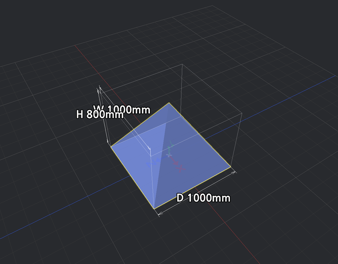 OBJ Mesh 조절 후 Preview