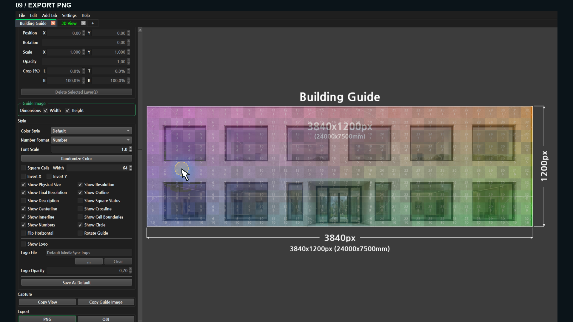 Export and verify the composite PNG